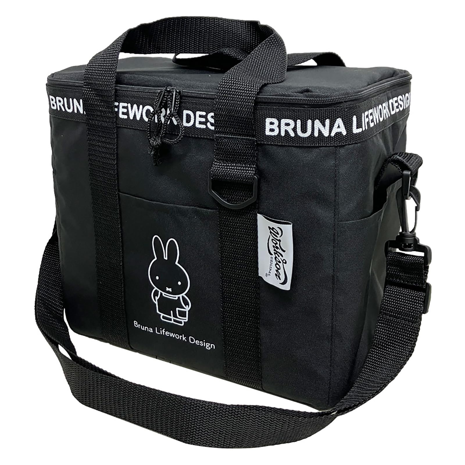 Amazon.co.jp: マリオ miffy DIY 保冷ソフトクーラーバッグ BK サイズ