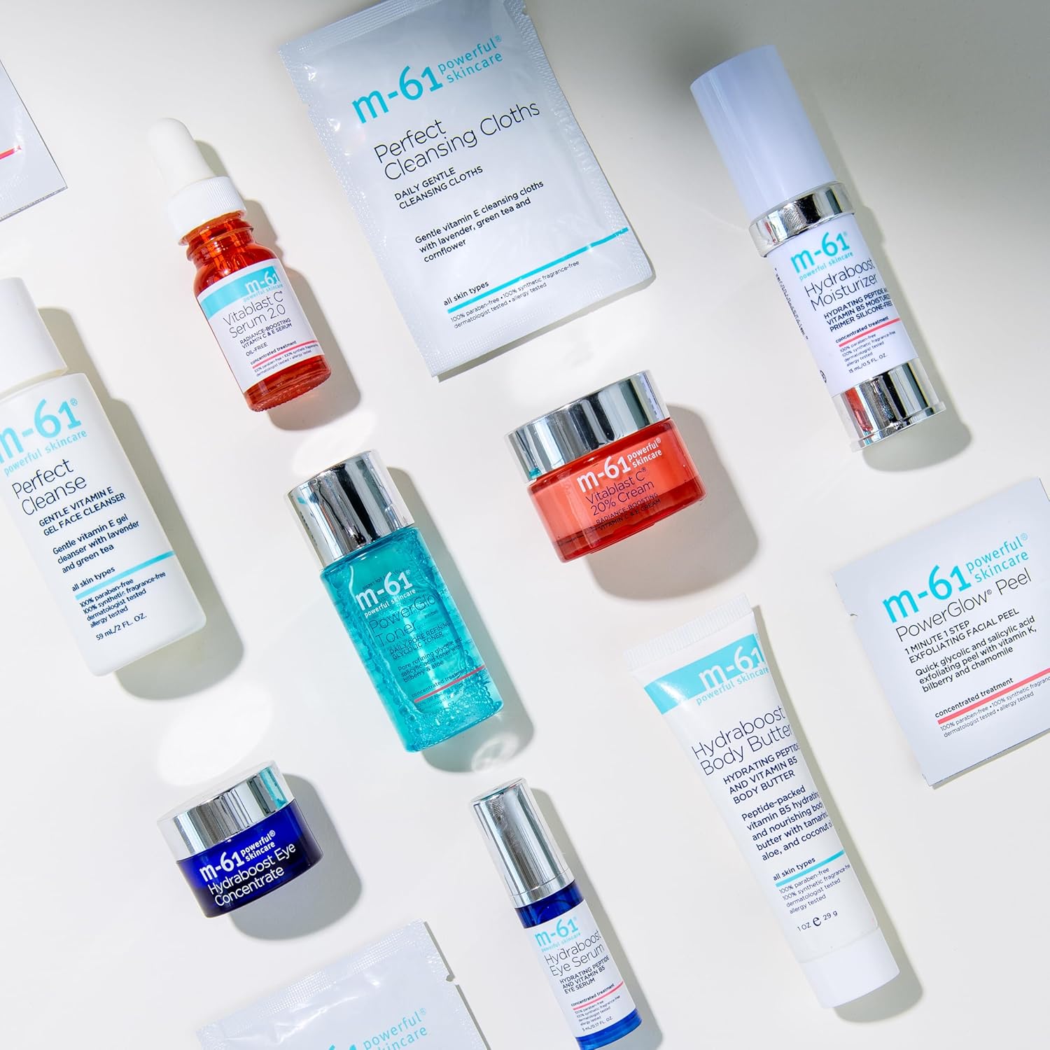 m-61 Hydraboost Moisturizer | Multi-Purpose, 2-in-1 Moisturizer + Primer With Hyaluronic Acid, Peptides And Vitamin E. Silicone Free. Hydrating and Firming. For All Skin Types - 1.7 Fl Oz - Image 6