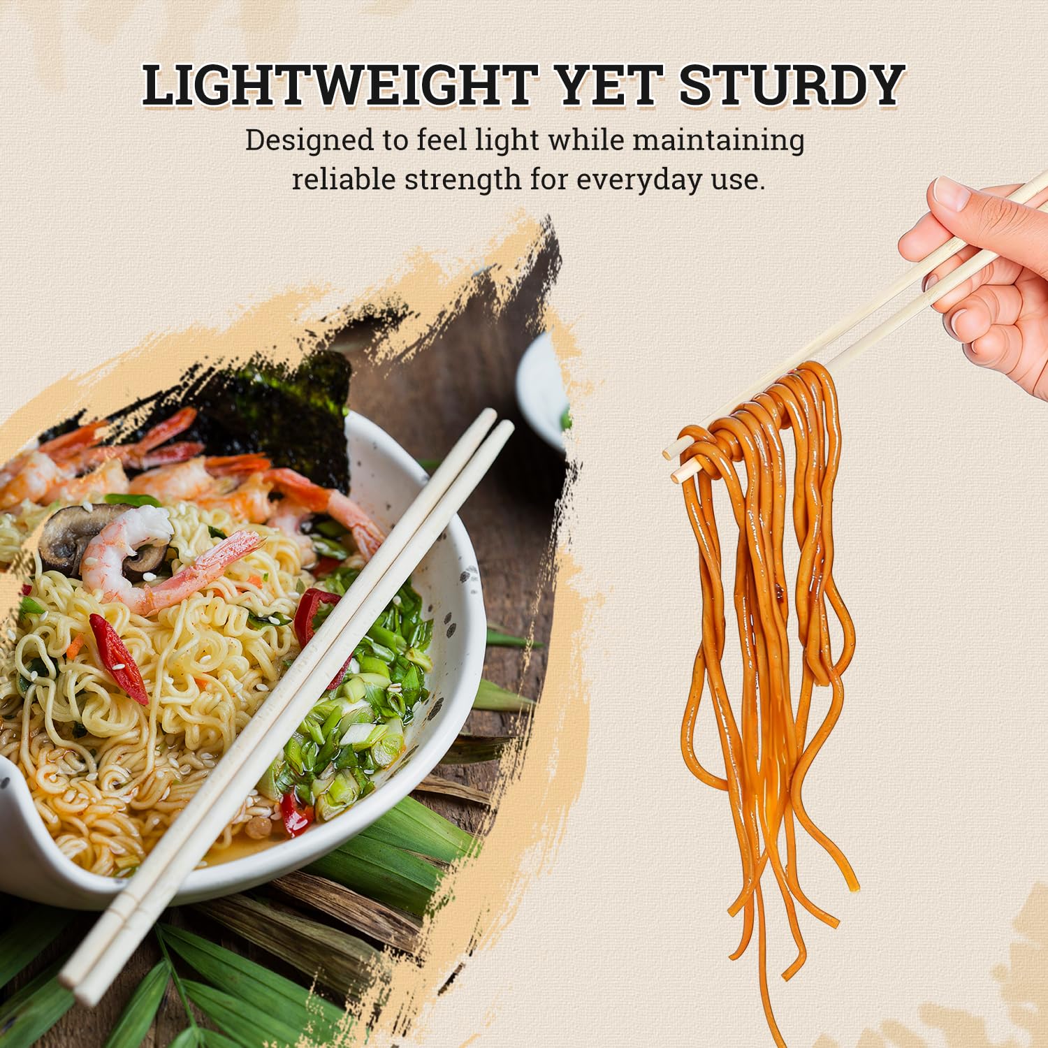 Bamboo Chopsticks - 100 Sets -5