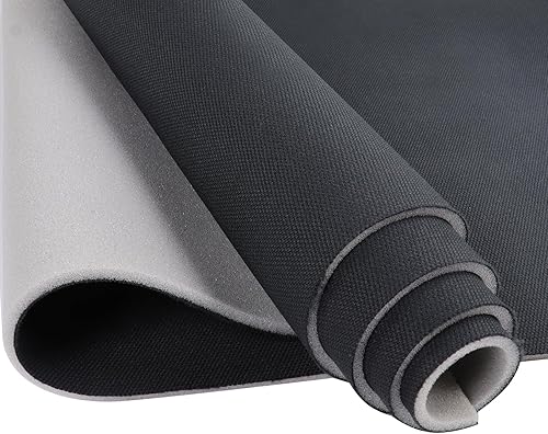 Miniatura 9 de Tela para el techo con material de respaldo de espuma, malla transpirable de 48 pulgadas de ancho, para reparación de automóviles y hogar, bricolaje