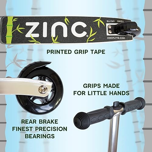 Miniatura 9 de Flyte Maleta plegable para patineta para niños, carcasa rígida de 18 pulgadas, con ruedas, 2 en 1, capacidad de 25 litros, Penni el Panda, Perry el