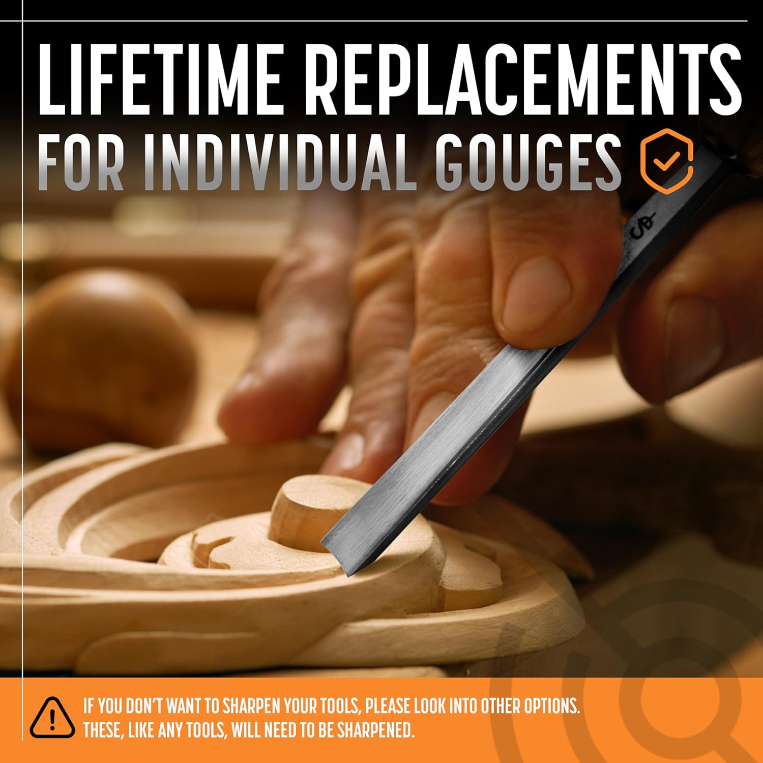 High-Quality Wood Carving Tools Set of 7 Chisels and Gouges with Canvas Case, Razor Sharp CR-V 60 Steel Woodworking Tools, Perfect Wood Carving Chisel Set for Beginners and Professionals from Schaaf