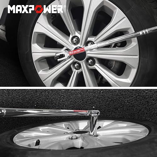 Miniatura 7 de MAXPOWER Barra disyuntora de 15 pulgadas 12 unidad y mango flexible de 38 unidades