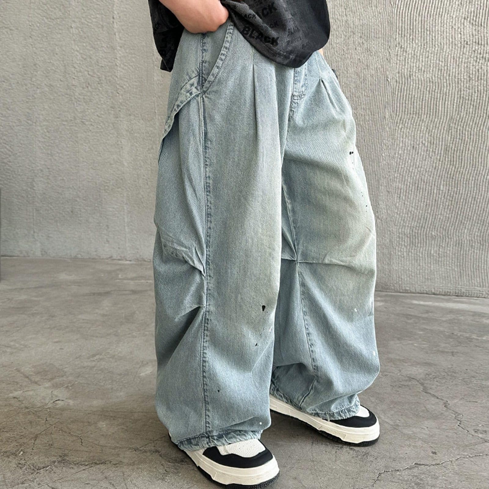Genérico Jeans Niños - Pantalones Vaqueros Informales para Niños De Corte Holgado Cómodos con Cintura Elástica para Jugar Y para El Día A Día Suave Y Resistente con Un Diseño Moda Jeans