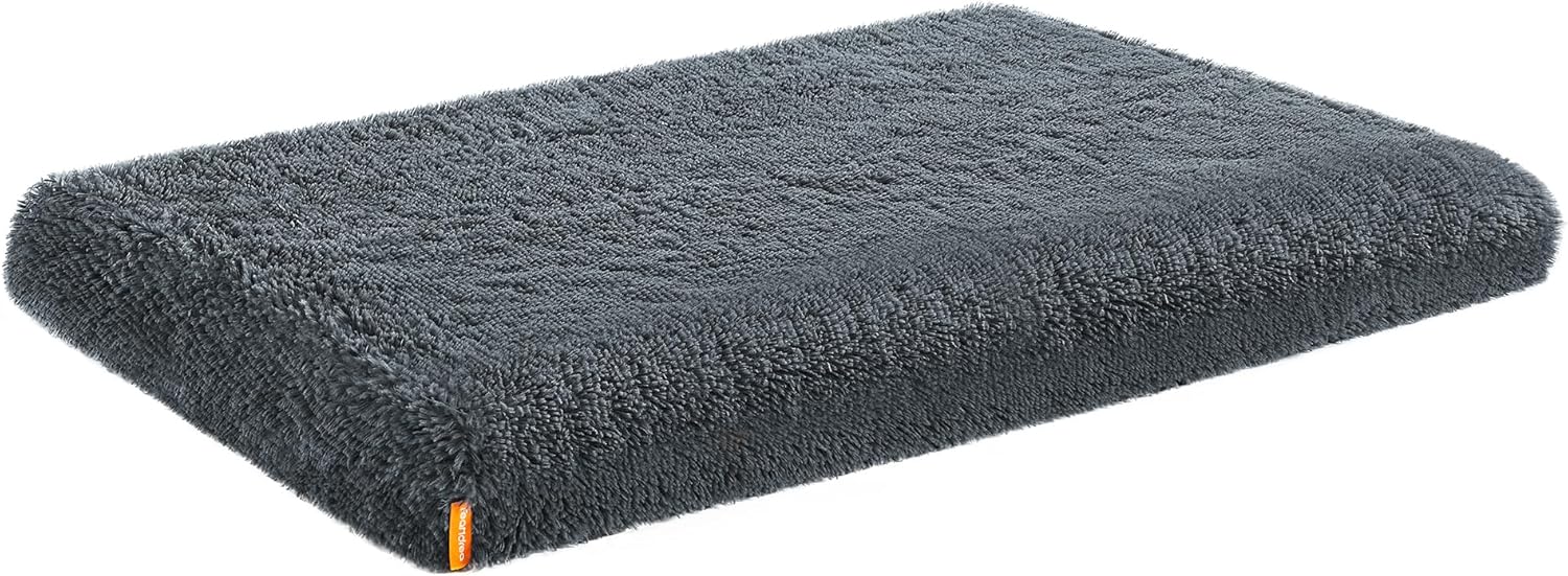 FEANDREA Dog Bed, Fluffy Dog Mattress, Egg Crate Foam Pet Bed with Removable Washable Cover, XL