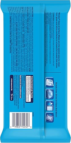 Miniatura 2 de Windex - Toallitas limpiadoras para vidrios, ventanas y toallitas para limpiar pantallas electrónicas