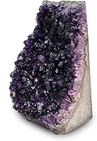 Vista 7 de Piedra natural de cristal amatista racimos de Uruguay Raw Geode Quartz - Color púrpura profundo