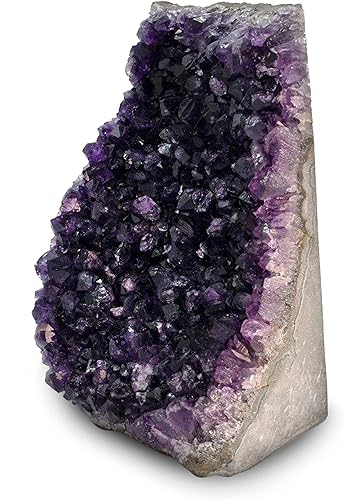 Miniatura 7 de Piedra natural de cristal amatista racimos de Uruguay Raw Geode Quartz - Color púrpura profundo