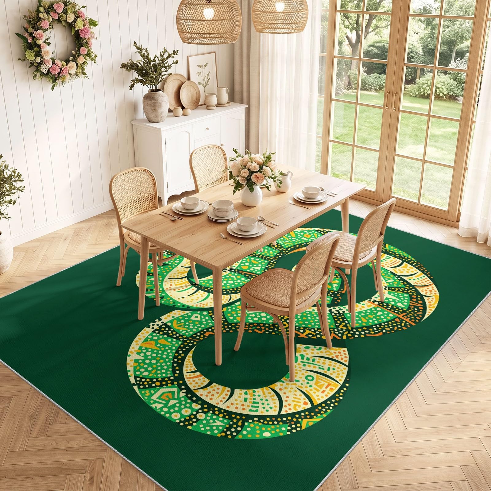 Générique Tapis De Zone, Moderne Tendance Imprimé Tapis Antidérapant