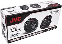 Vista 7 de JVC (4) CS-DR6200M 6.5" 600w 2-Way Marine ATV Powersports Altavoces de motocicleta