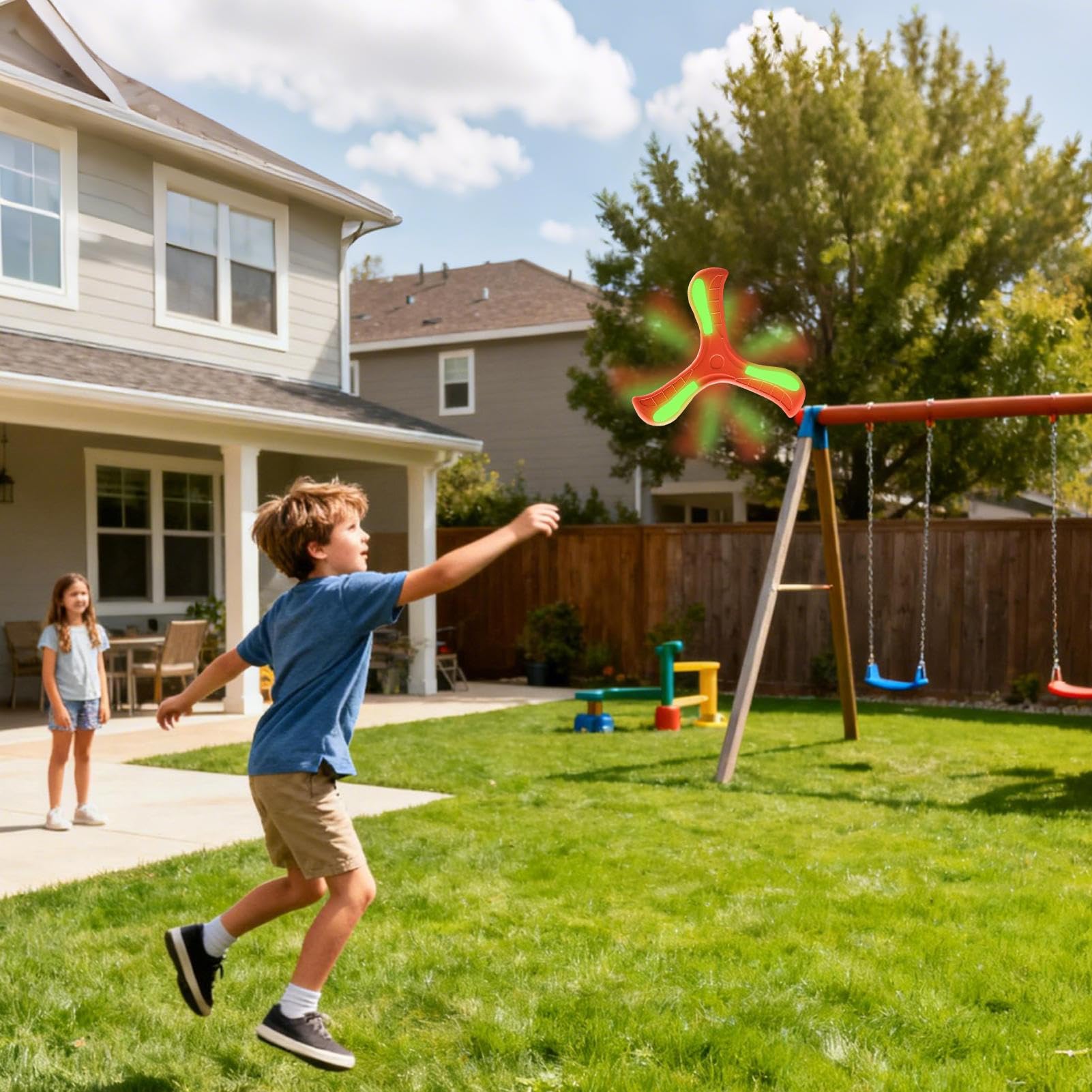 Disco ,Juego Interactivo De Lanzamiento Spinner - Disco Volante Luminoso | Para Niños, Niñas, Niños Adultos Perros, De Cumpleaños, Actividades Playa Al Aire Libre Clase Patio