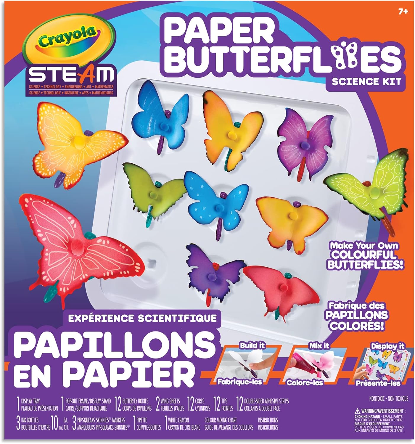 Crayola Paper Butterflies Science Kit, Assorted, Paper Craft Amazon