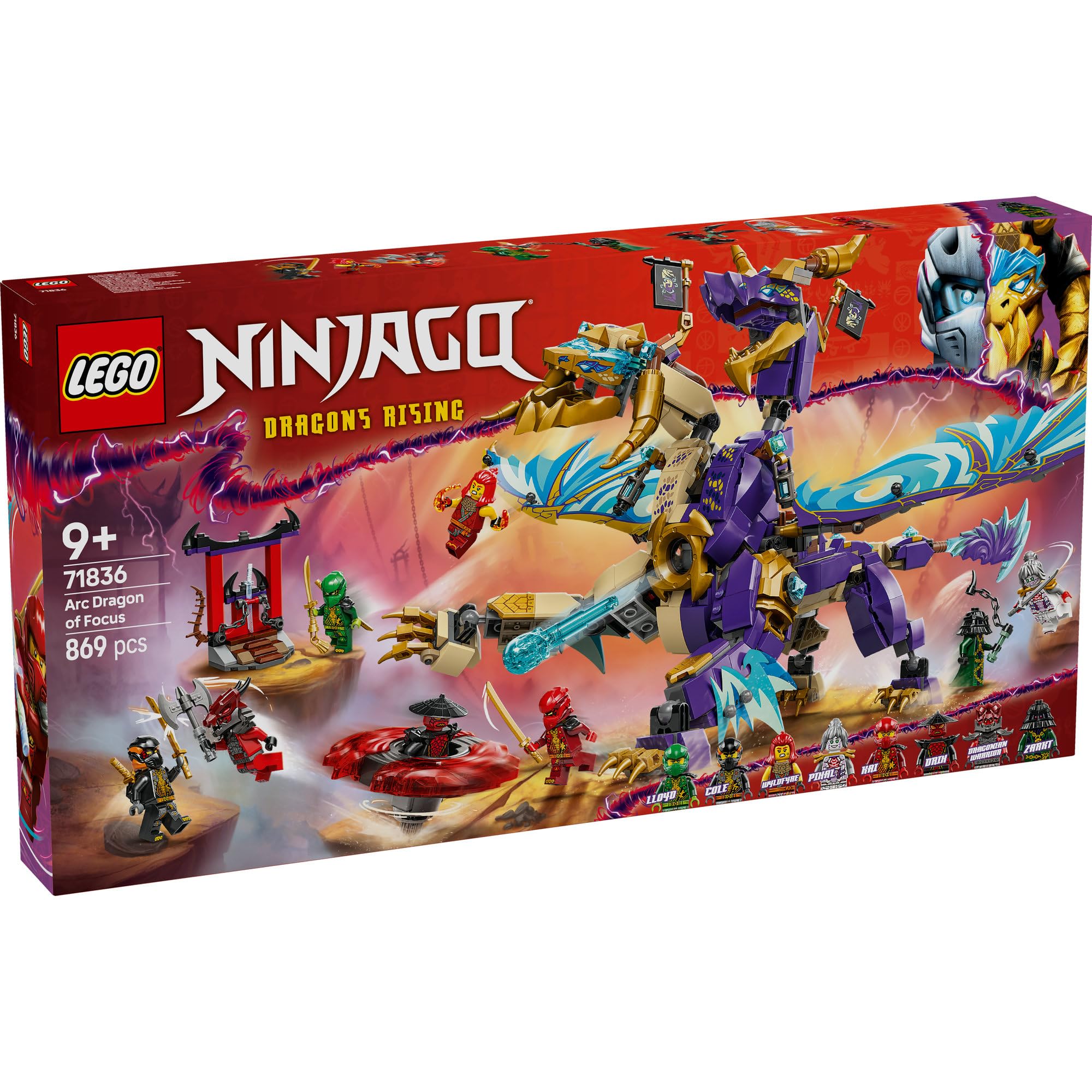 Lego Ninjago Source Dragon Focus: Ark Toy, Birthday Gift, Building
