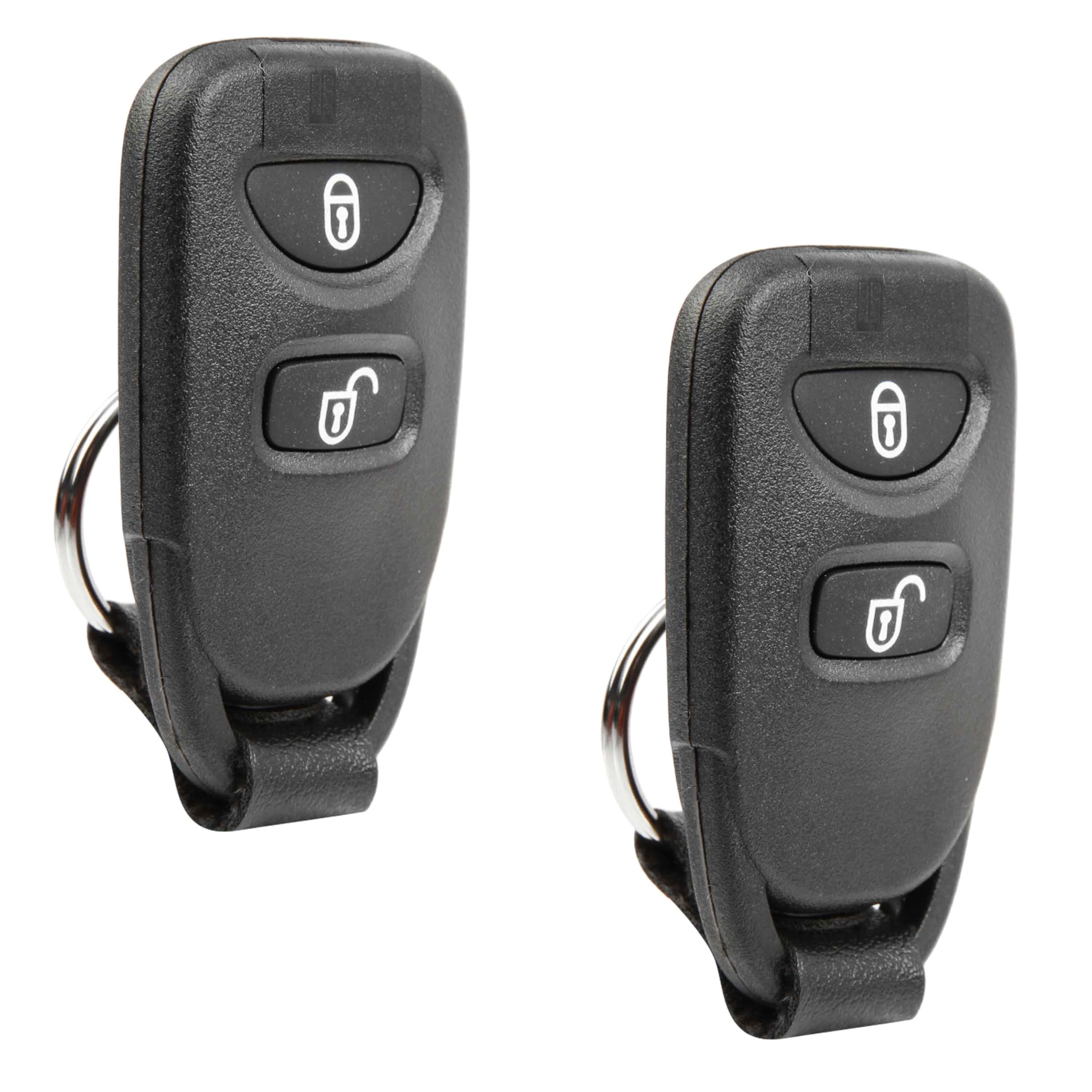 2 telecomandi di ricambio a 2 pulsanti con antipanico per Kia Sportage 2010-2013 (NYOSEKS-SL10ATX, 95430-3W100)