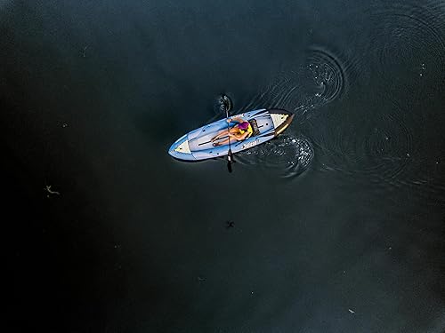 Vista 10 de Pelican iESCAPE Kayak inflable - Kayak recreativo - Compacto, estable y divertido todo en uno - para 1 o 2 personas