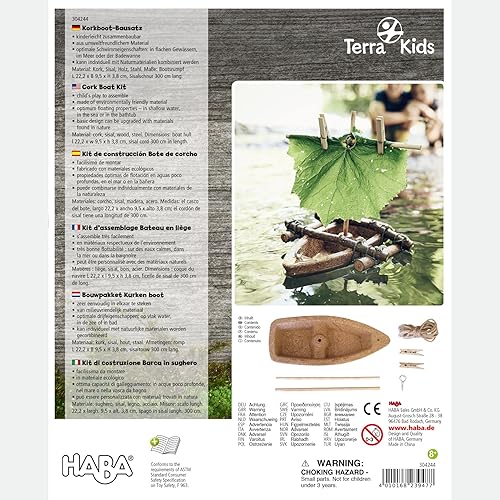 Miniatura 8 de HABA Barco de corcho DIY para niños, juguetes al aire libre para niños de 6 años en adelante, kit de manualidades STEM y juguetes de construcción,