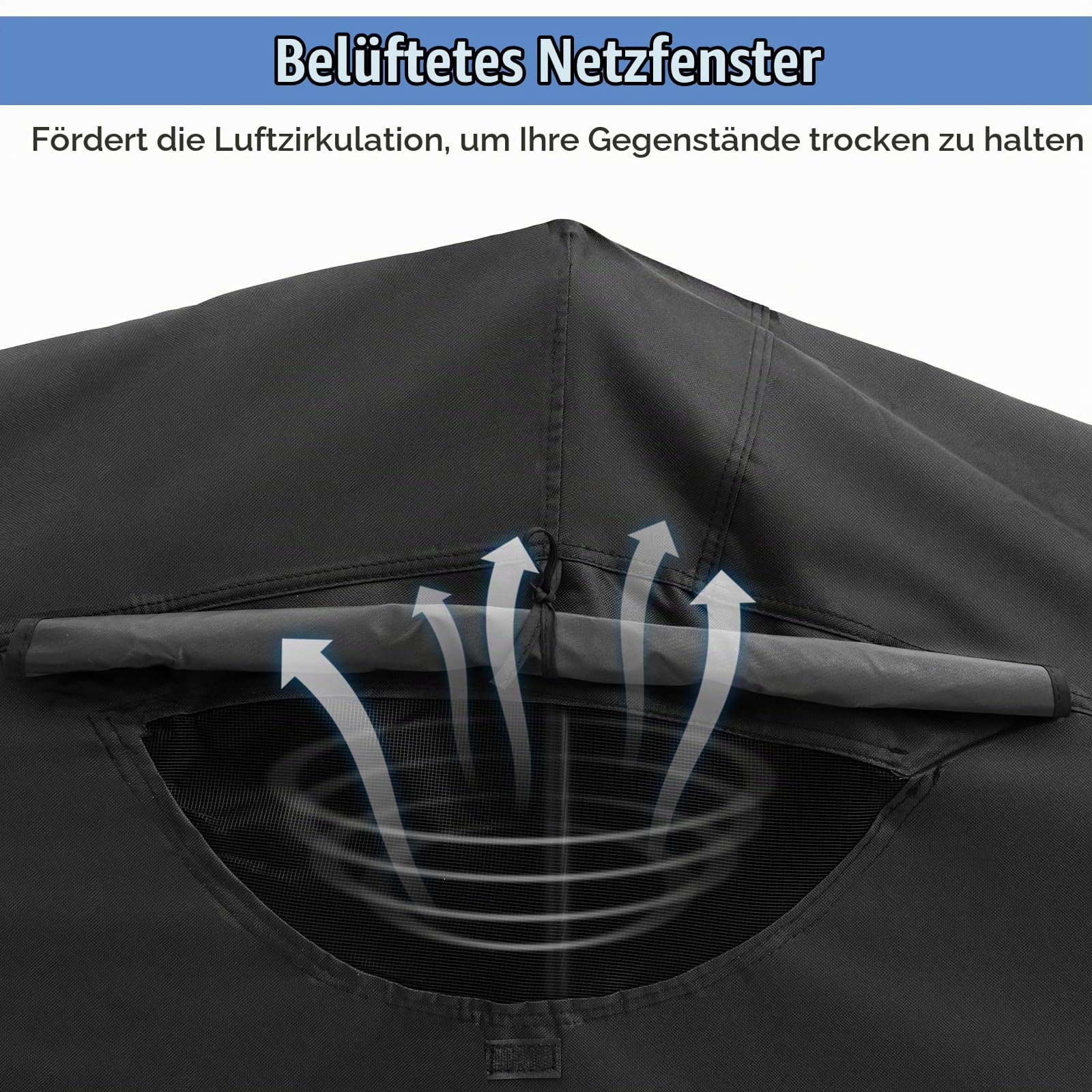 FANTASK Motorrad Zelt Garage, 342 x 137 x 190 cm, Universal Faltgarage Oxford-Stoff, Faltgarage wetterfest mit Metallrahmen für Motor Moped Roller Motorroller, Schwarz