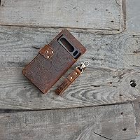 Vista 5 de Personalized Genuine Leather Wallet Case for Google 10 9 pro xl 8 pro 7a 7 Pro / 7 Pixel 6 Pro case for Pixel 9 case