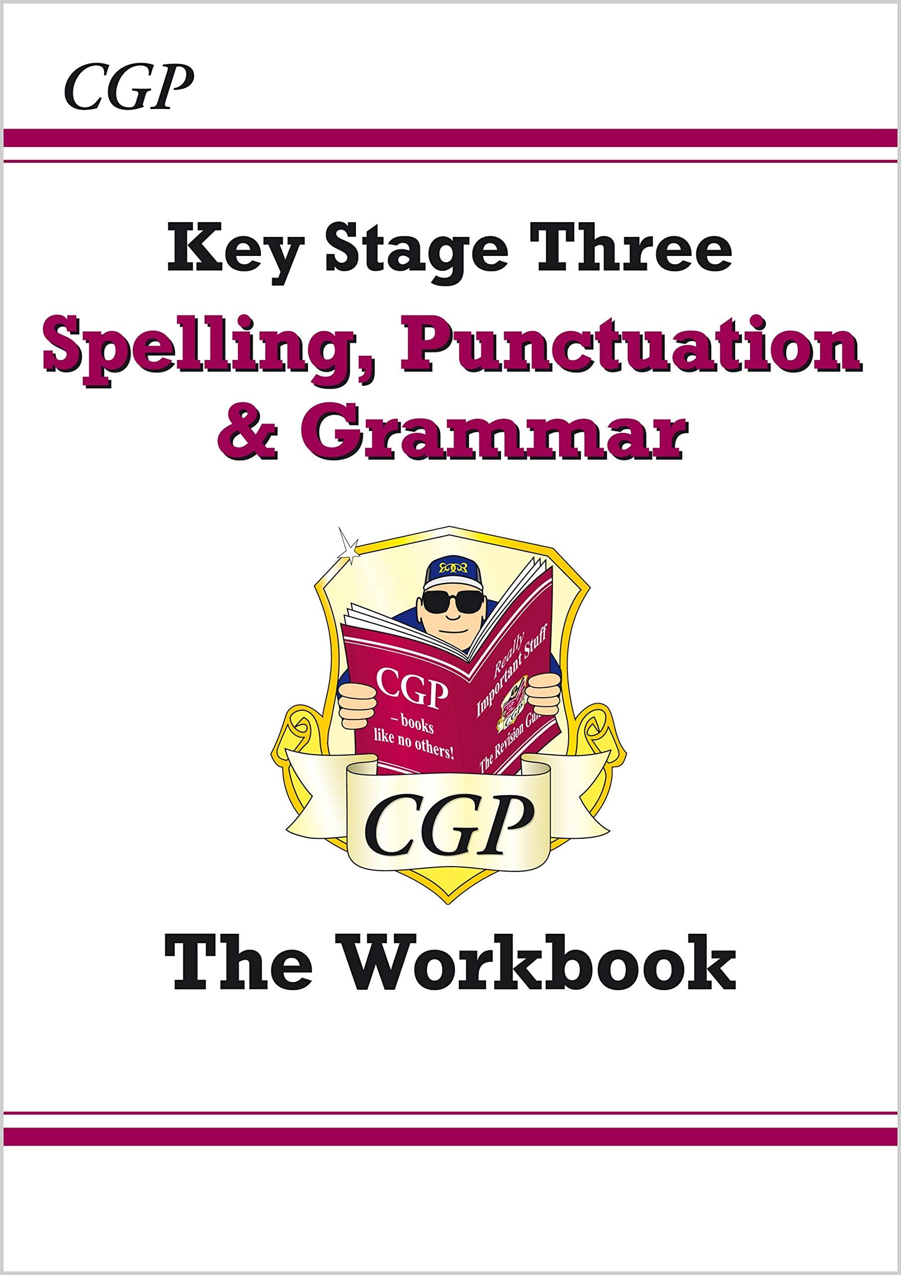 Coordination Group Publications Ltd (CGP) KS3 Spelling, Punctuation & Grammar Workbook (answers sold separately)