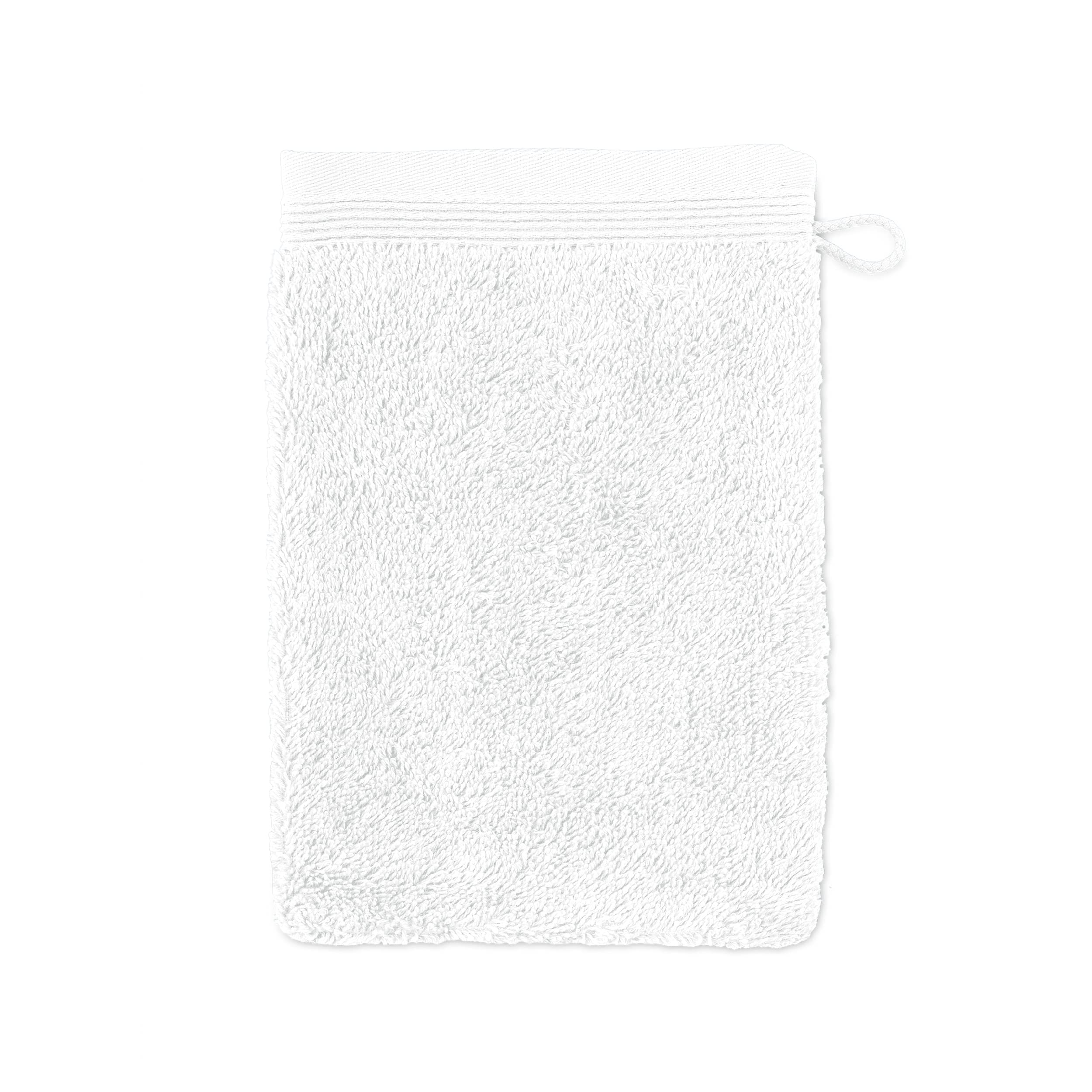 möve Superwuschel Waschhandschuh 20 x 15 cm aus 100% Baumwolle, snow