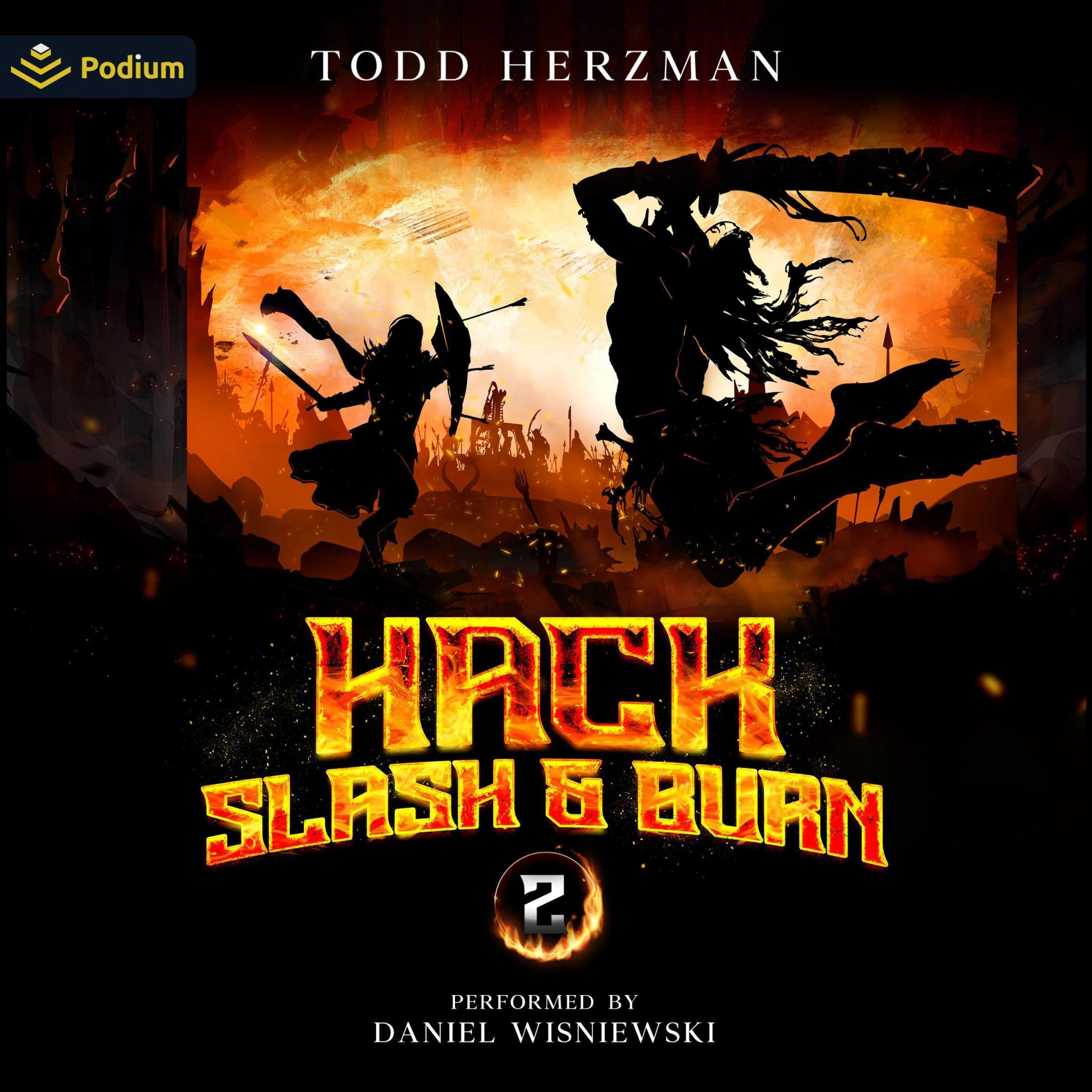 Cover art for Hack, Slash & Burn 2