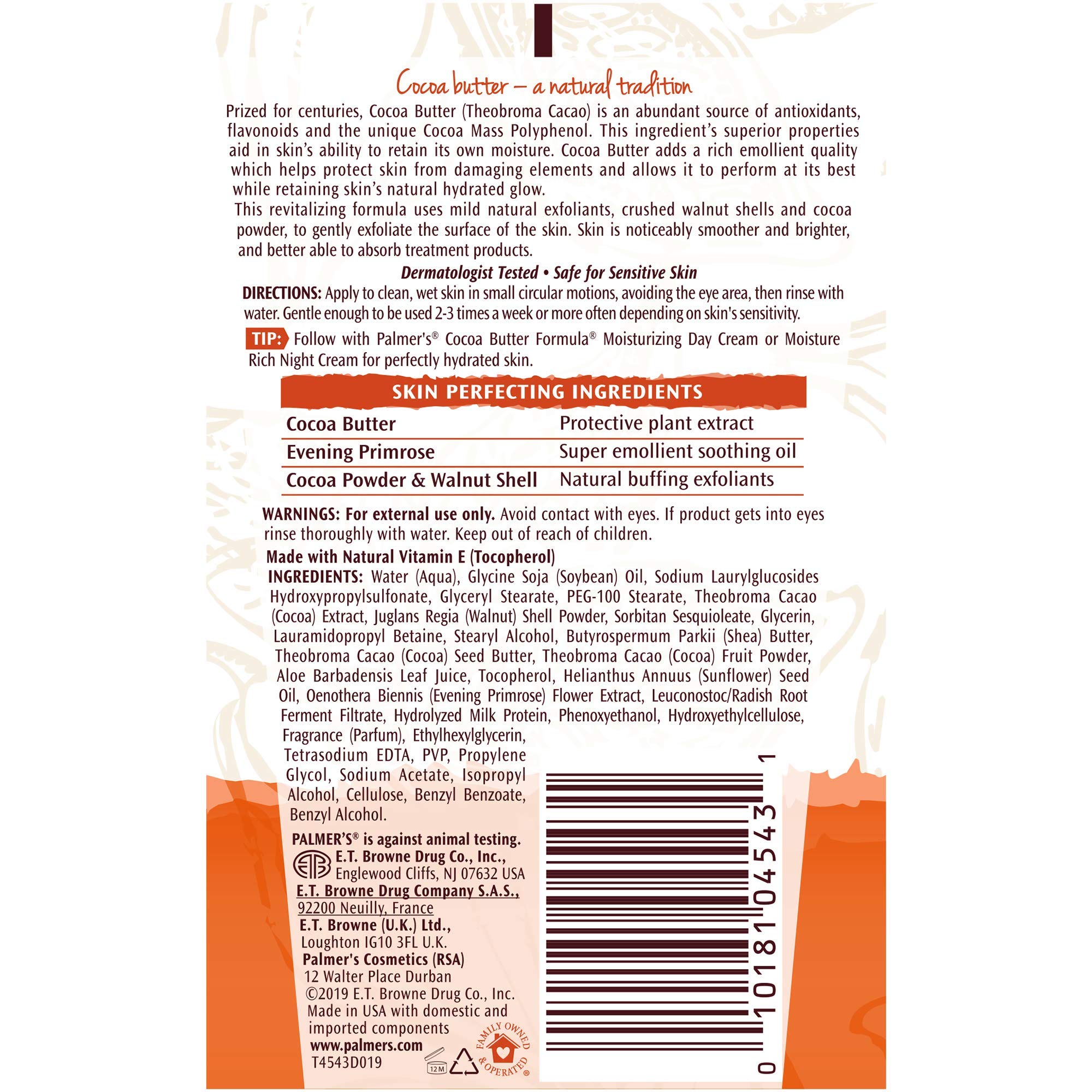 Palmer's Cocoa Butter Formula Exfoliating Facial Scrub with Vitamin E