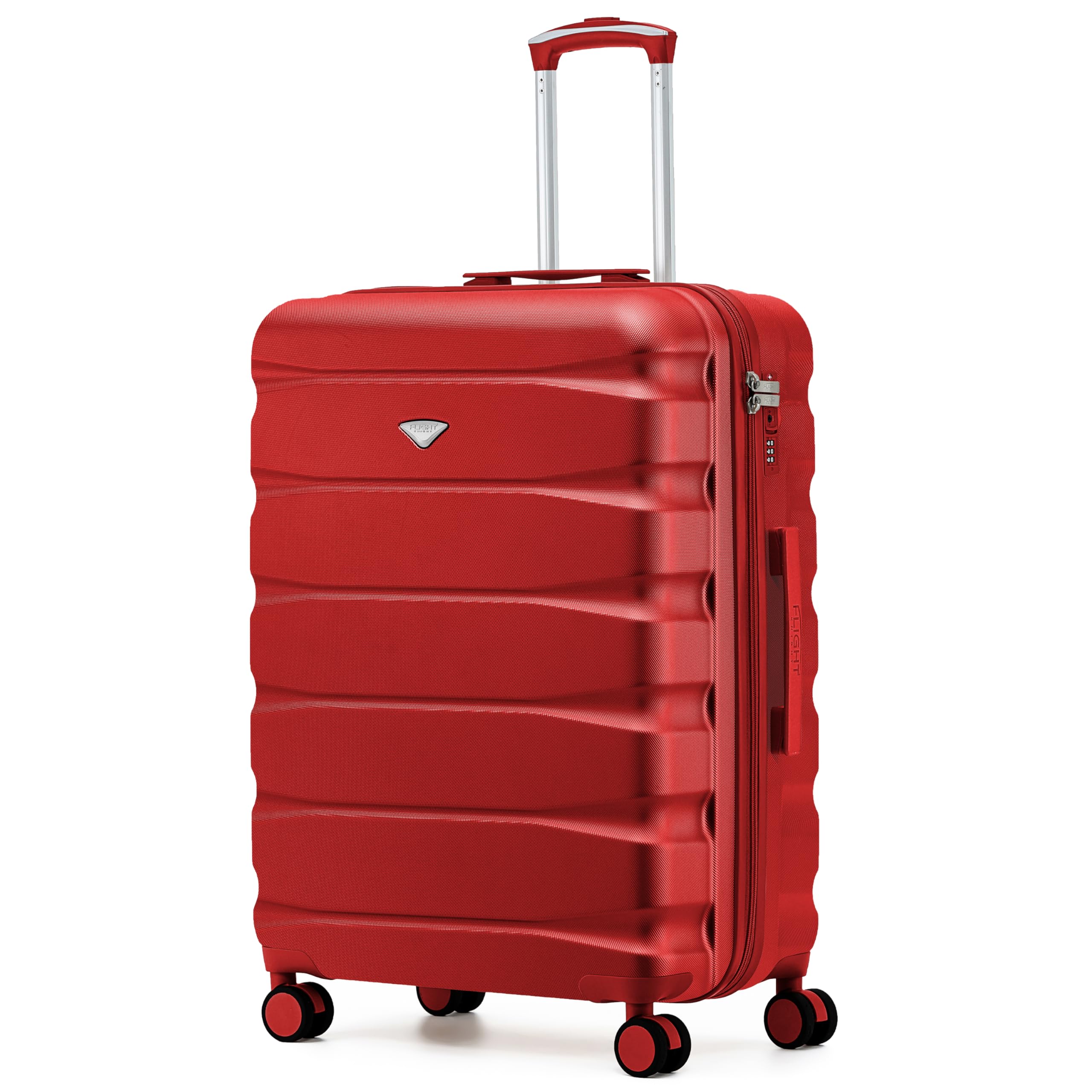 Flight Knight Underseat Cabin Suitcase 45x36x20cm | Free Hand Luggage for EasyJet & Wizz Air | Lightweight ABS Hard Shell with 8 Silent-Glide Spinner Wheels | Max Space Travel Bag — view 33