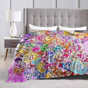 Amazon｜ブランケット プリキュア (7) 毛布 大判 ひざ掛け 多