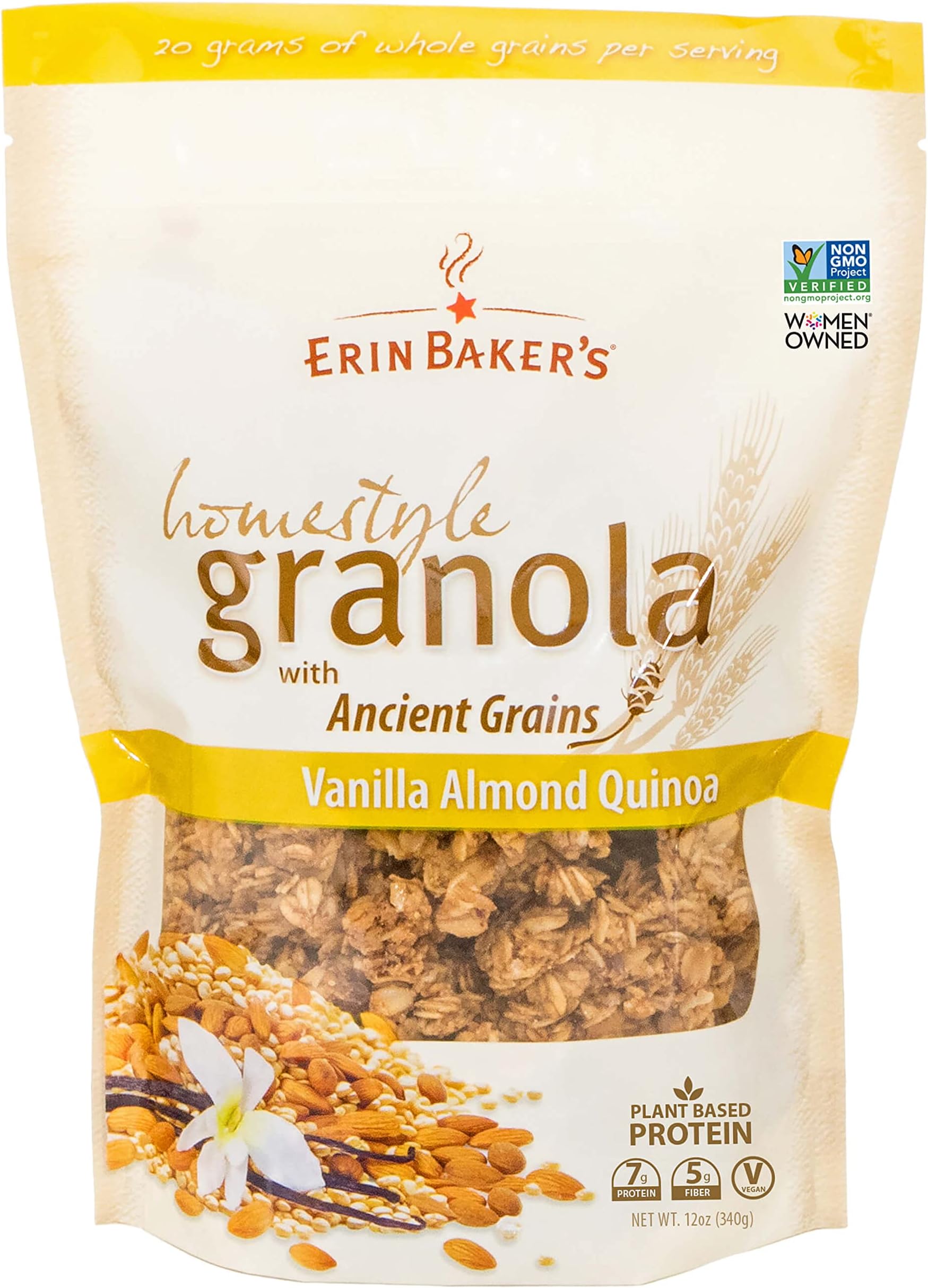 KIND HEALTHY GRAINS Granola, Healthy Snack, Peanut Butter Granola Clusters, 10g