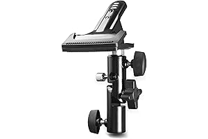 SLOW DOLPHIN Reflector Clamp Holder with 5/8'' Light Stand and Umbrella Reflector Holder