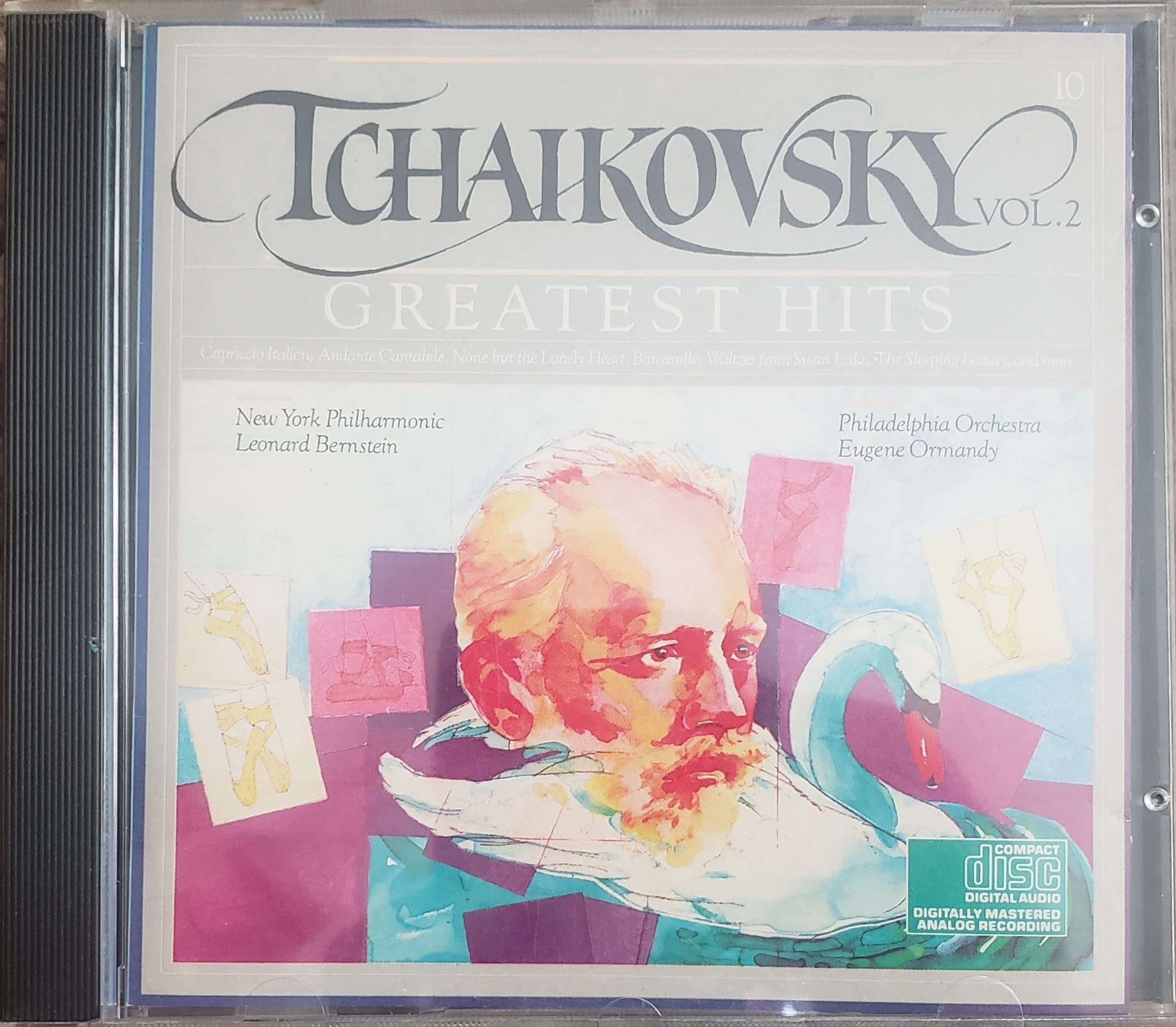Tchaikovsky's Greatest Hits Vol. 2 [Audio CD] Pyotr Ilyich Tchaikovsky; Leonard Bernstein, Eugene Ormandy and New York Philharmonic, Philadelphia Orchestra