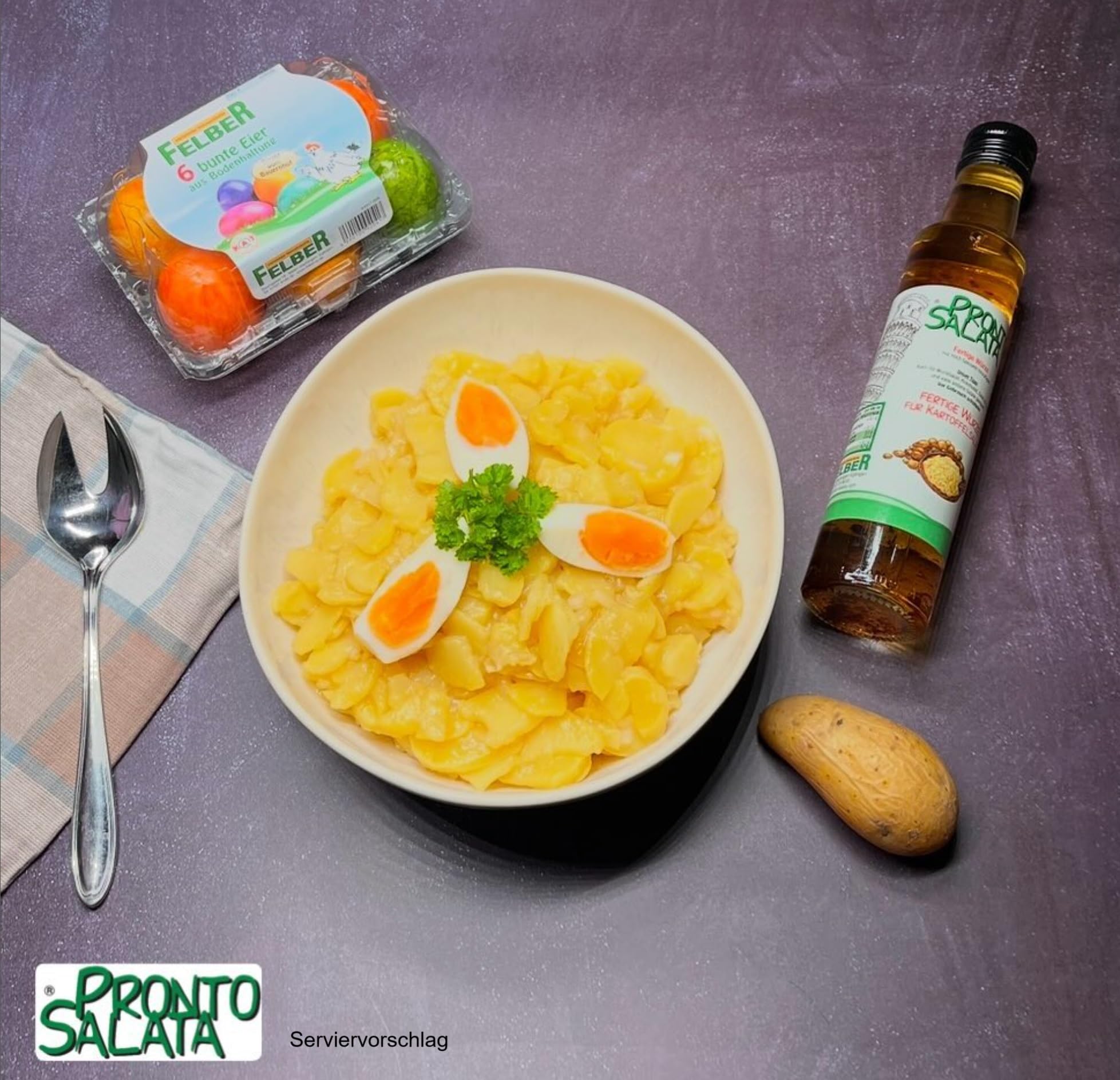 Felber Pronto Salata Salatwürze Kartoffelsalat 10 x 2 Liter
