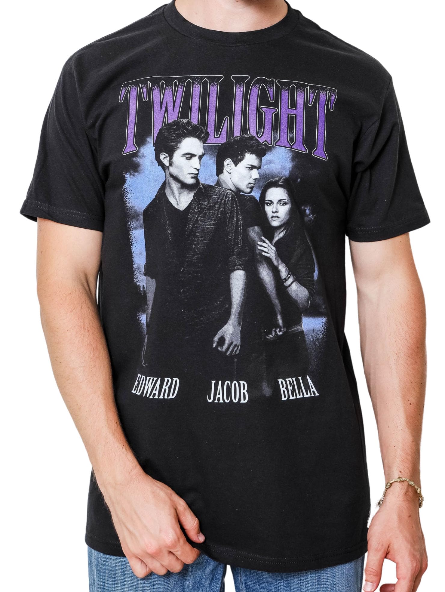 Twilight Edward Bella and Jacob Mens Adult T-Shirt