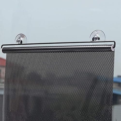 Miniatura 2 de Parasol telescópico para interiores, protección solar, resistente a los rayos UV, reduce el ruido para el hogar, baño, oficina, vidrio, 4 tamaños