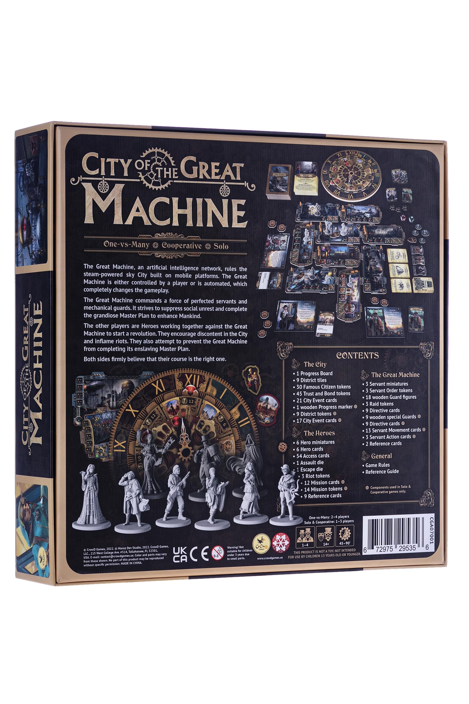 City of the Great Machine - Board Game - English - Crowd Games