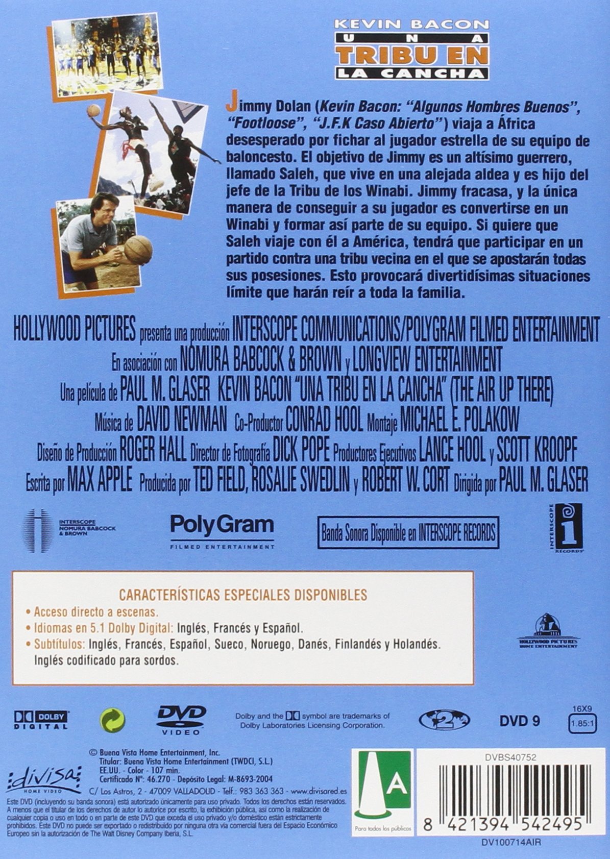 Una tribu en la cancha [DVD]