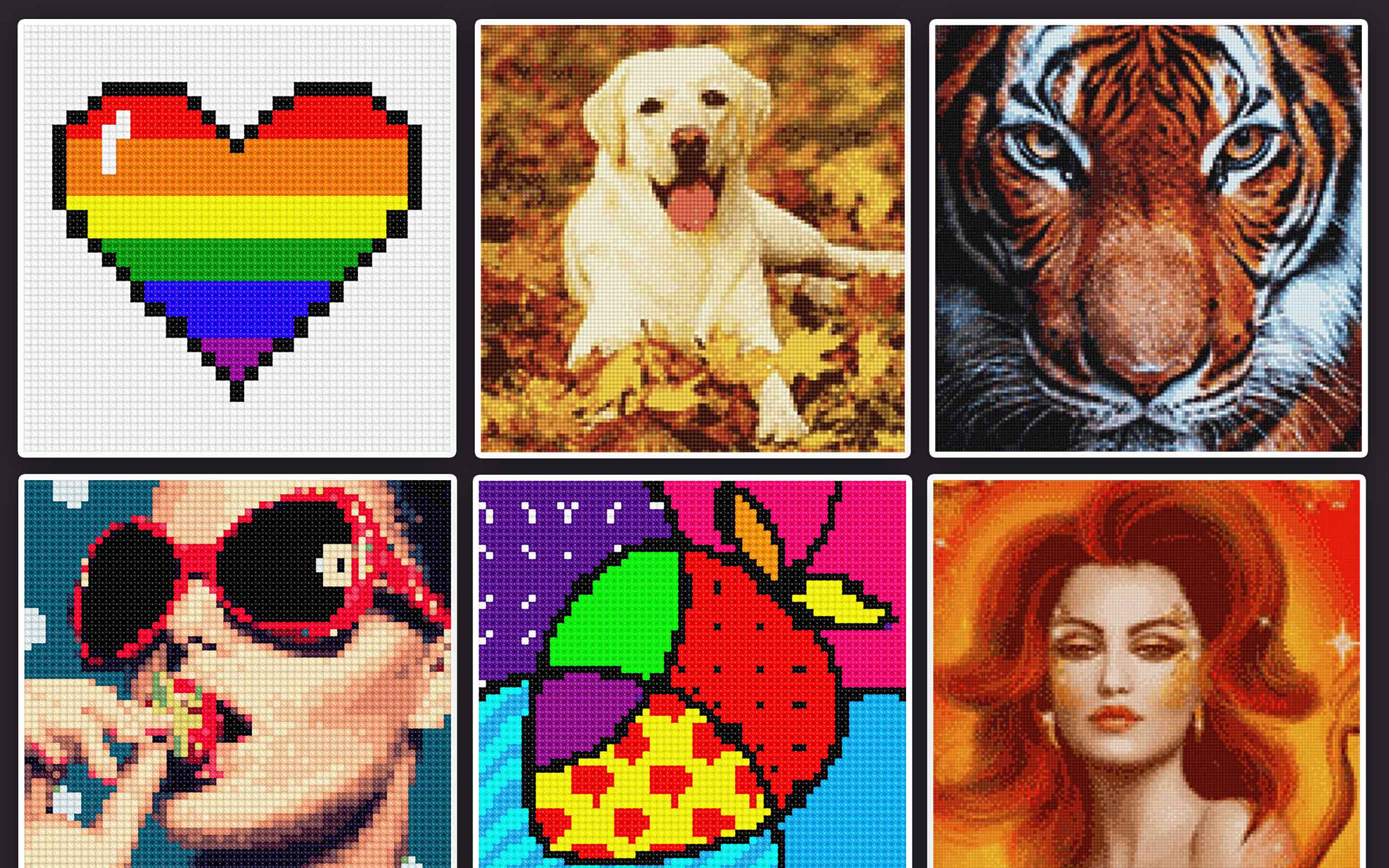 Cross Stitch Color by Number App on Amazon Appstore