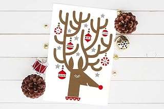 Christmas Cards, Greeting Card For Christmas, Happy Holidays Card, Deer Christmas Card, Funny Christmas Card, Christmas Gift