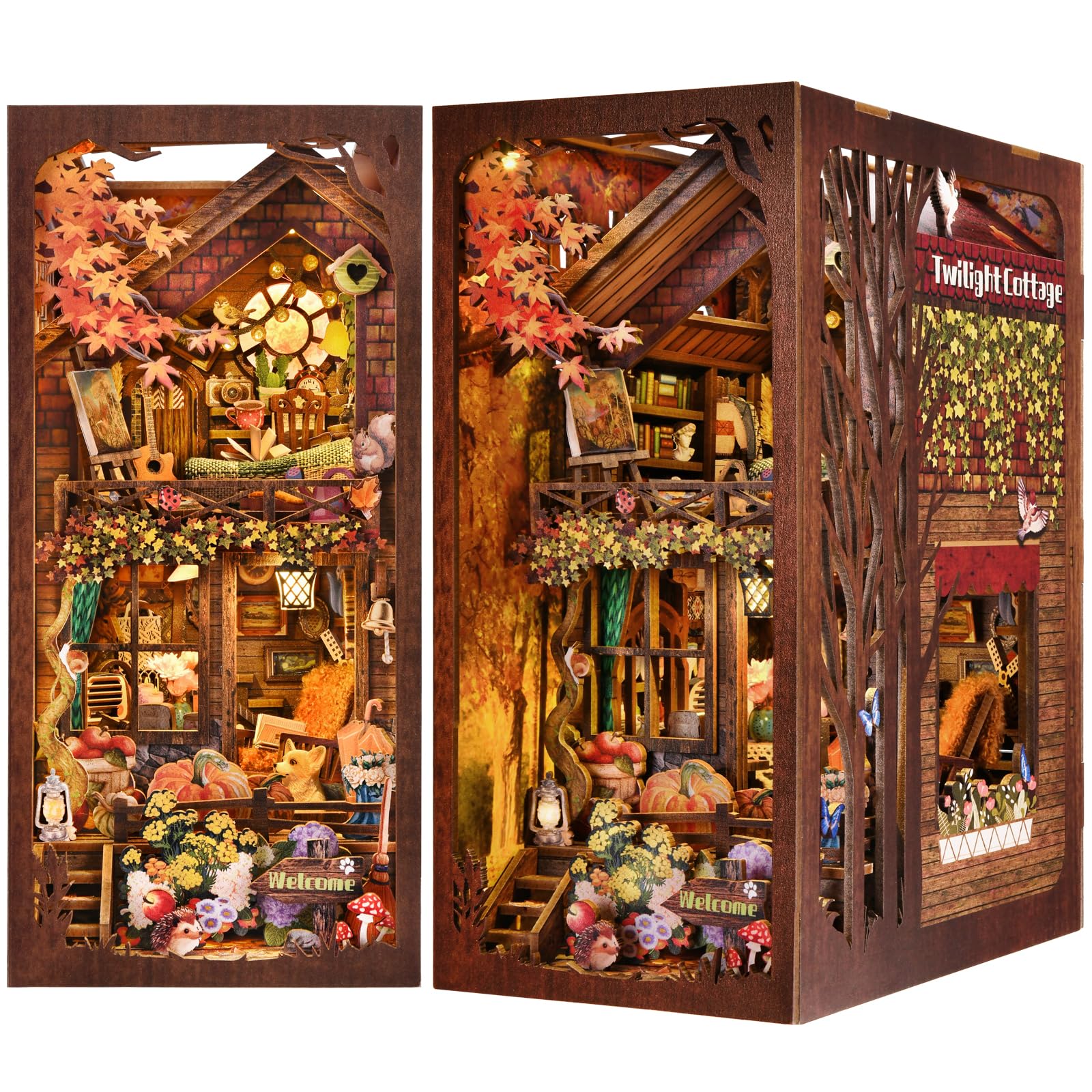 値下げ 黄昏のコテージ ブックヌック 完成品 ブックヌックのおすすめ