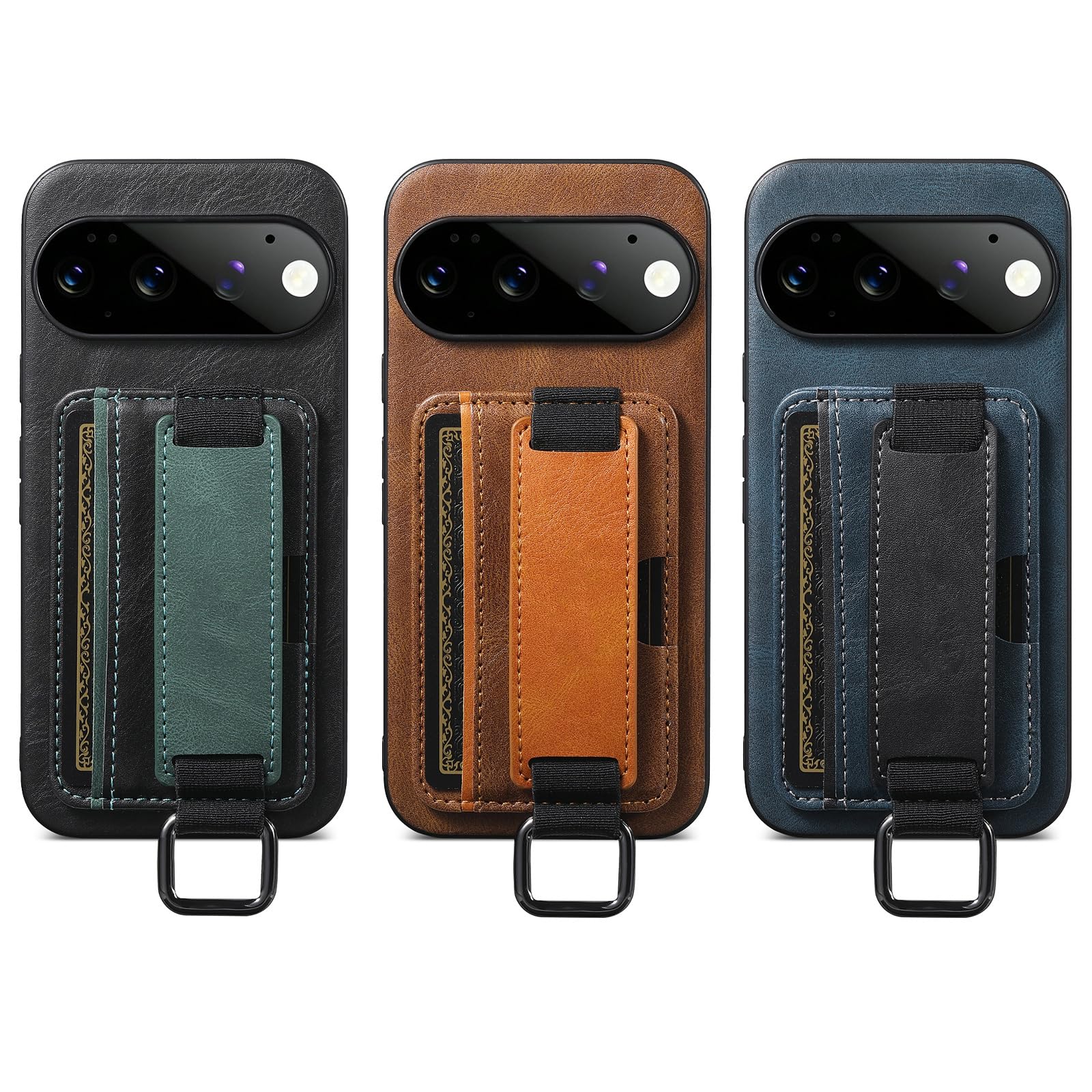 Cover Per Google Pixel 11 Pro XL/ 11 Pro/ 11, Cinturino Da Polso Pieghevole
