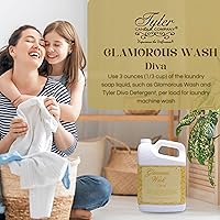 Vista 6 de Paquete Worldwide Nutrition Compatible con Detergente Líquido para Ropa Tyler Glamorous Wash Diva - Detergente para Ropa Diva Lavable a Mano y a