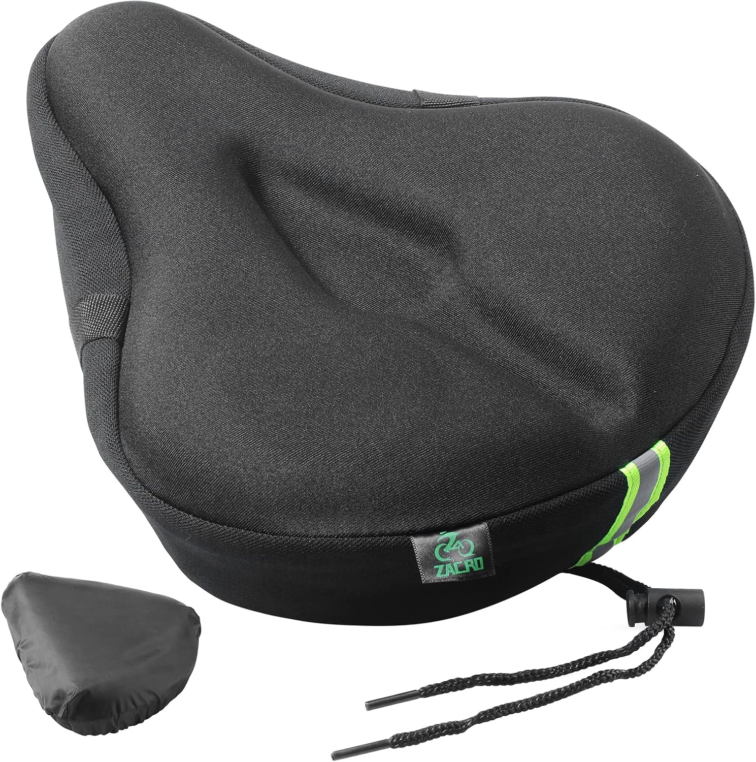 Zacro Bike Seat Cushion Gel Padded Bike Seat Cover for
