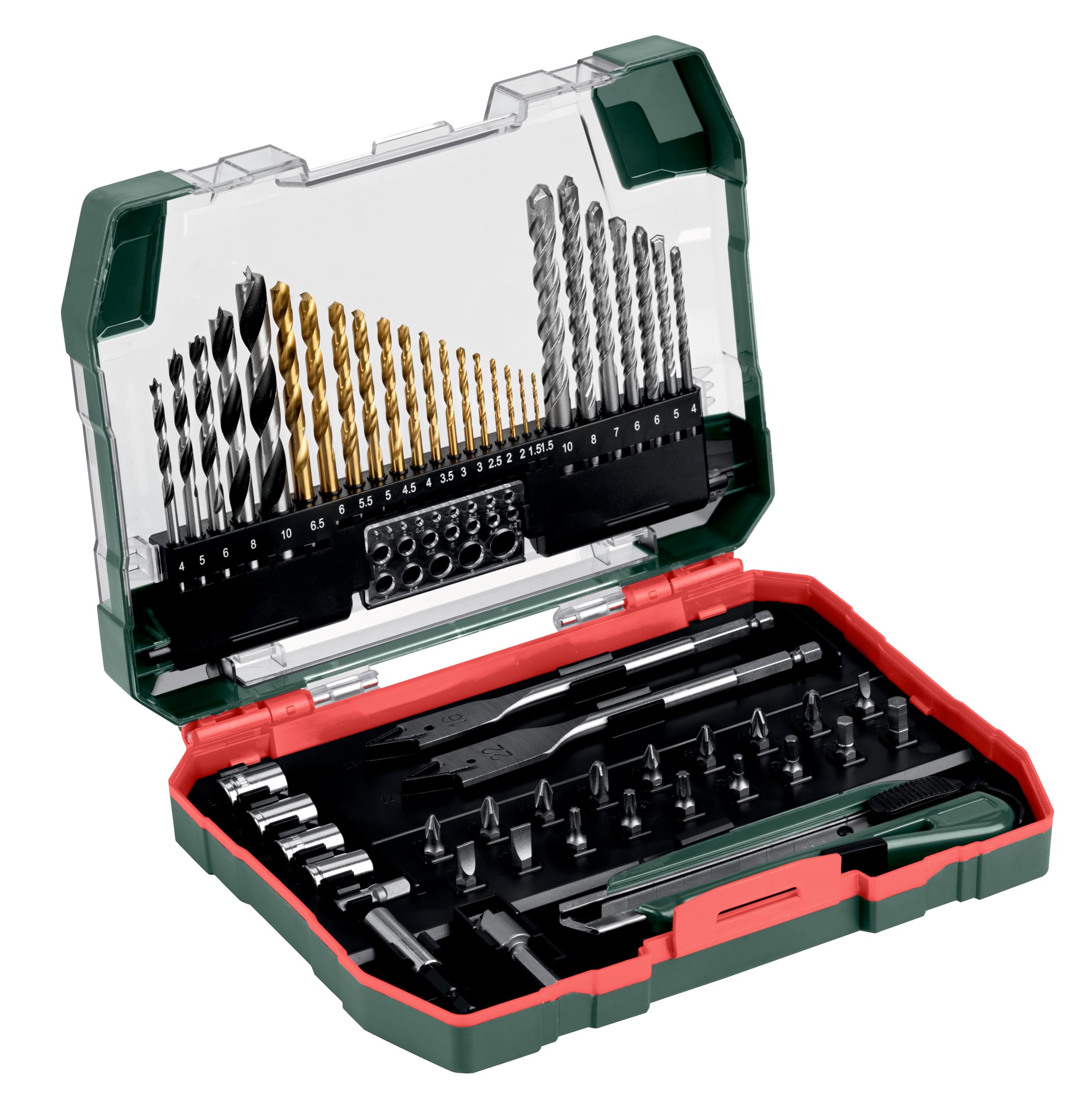 Metabo - Kit punta+broca promotion 55 piezas