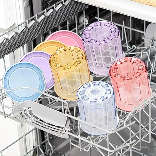 Miniatura 4 de FIRJOY Recipientes de 16 onzas  Pintas y tapas de repuesto adicionales, compatibles con Ninja Creami NC301 NC300 NC299AMZ Series SOLAMZ (paquete de