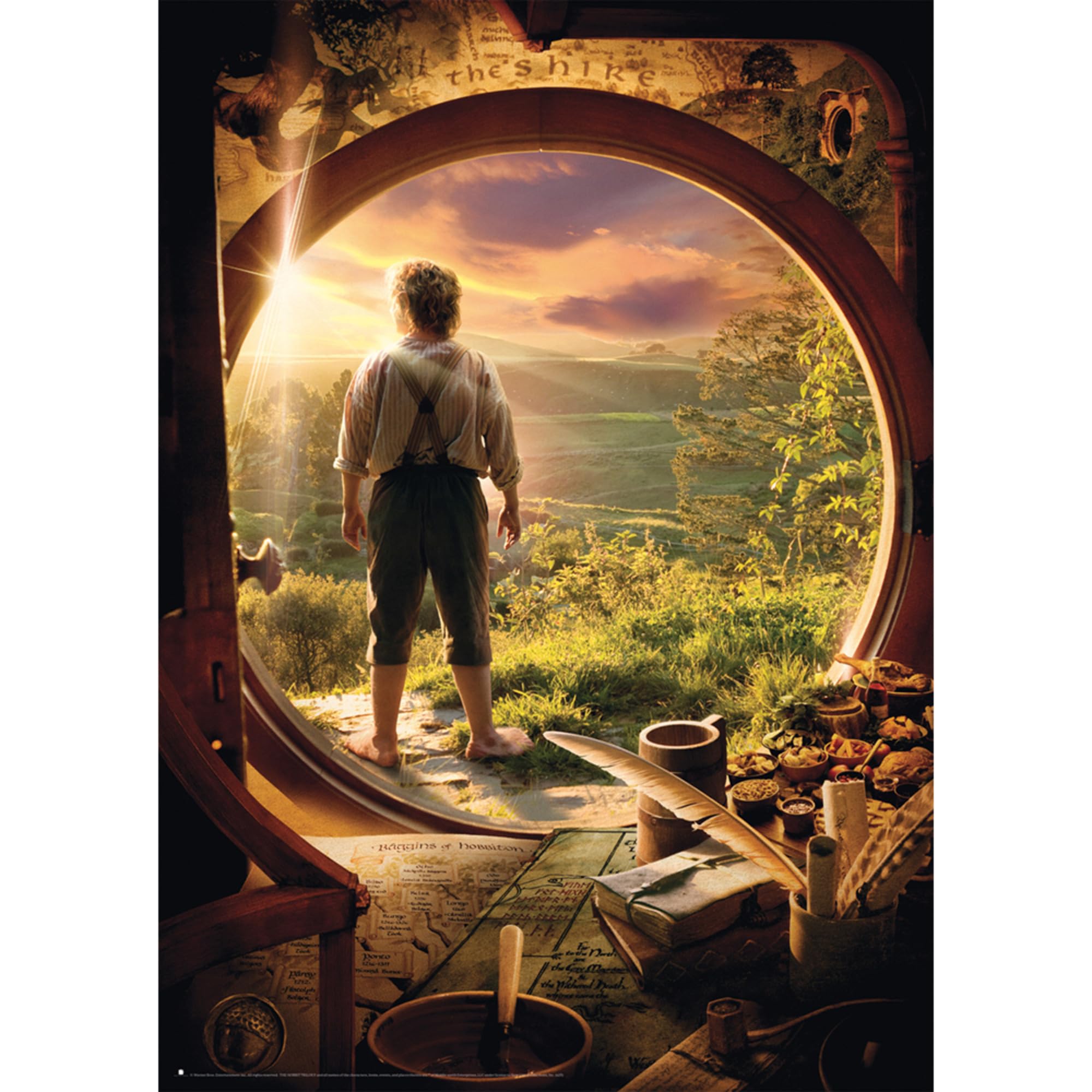 the hobbit 4D パズル 4D Cityscape Puzzle - 4D Puzzle: The Hobbit: Middle-Earth