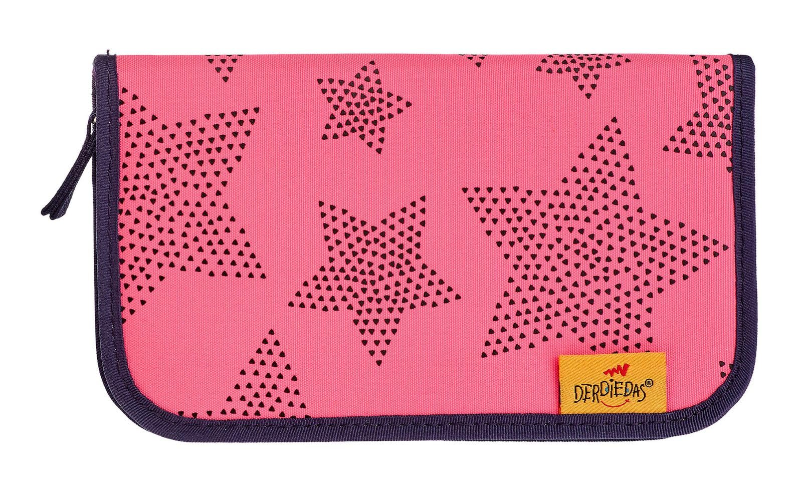 DerDieDas ErgoFlex MAX Superflash Neon tornister szkolny 5-częściowy Neon Star