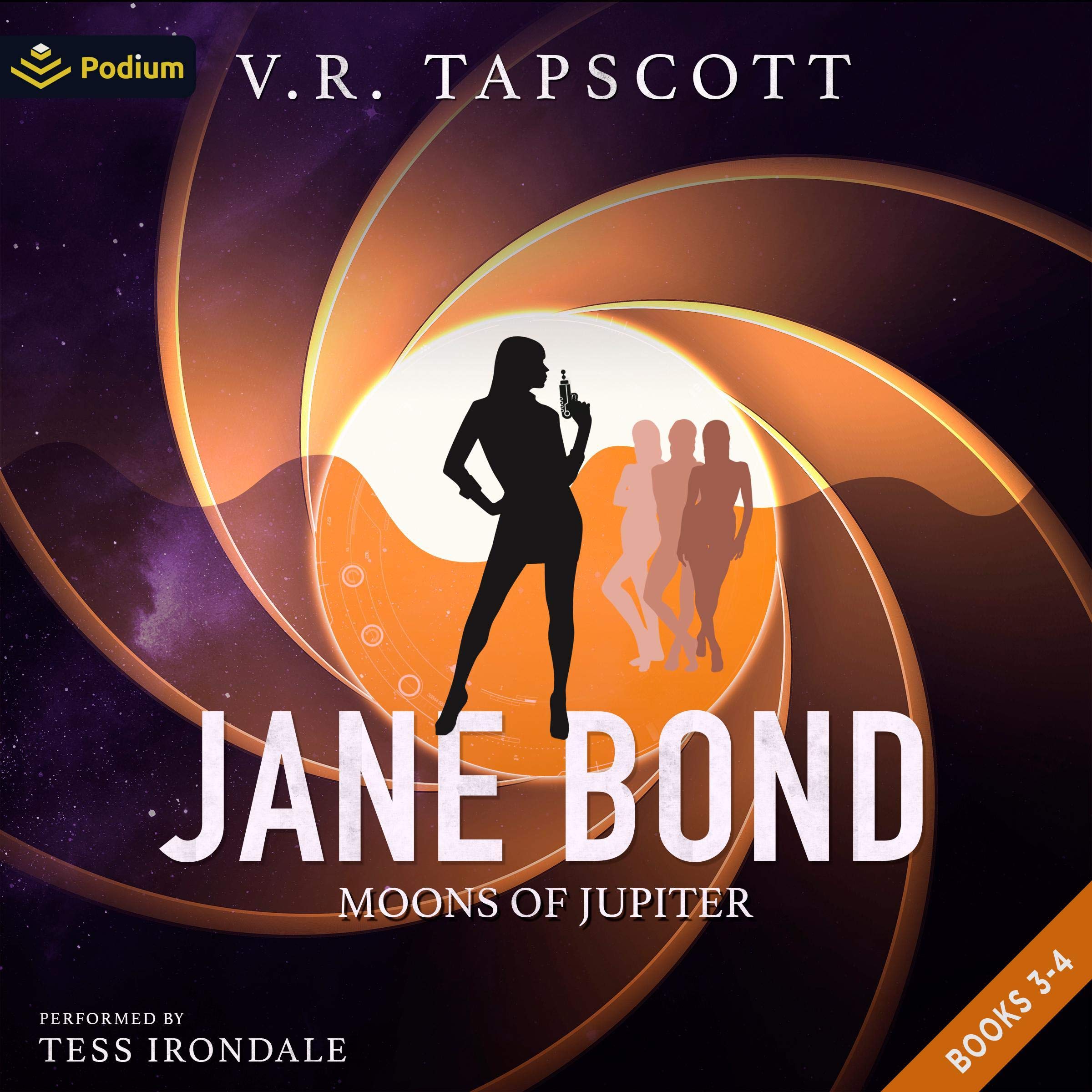 Cover art for Moons of Jupiter: A Jane Bond Publisher's Pack