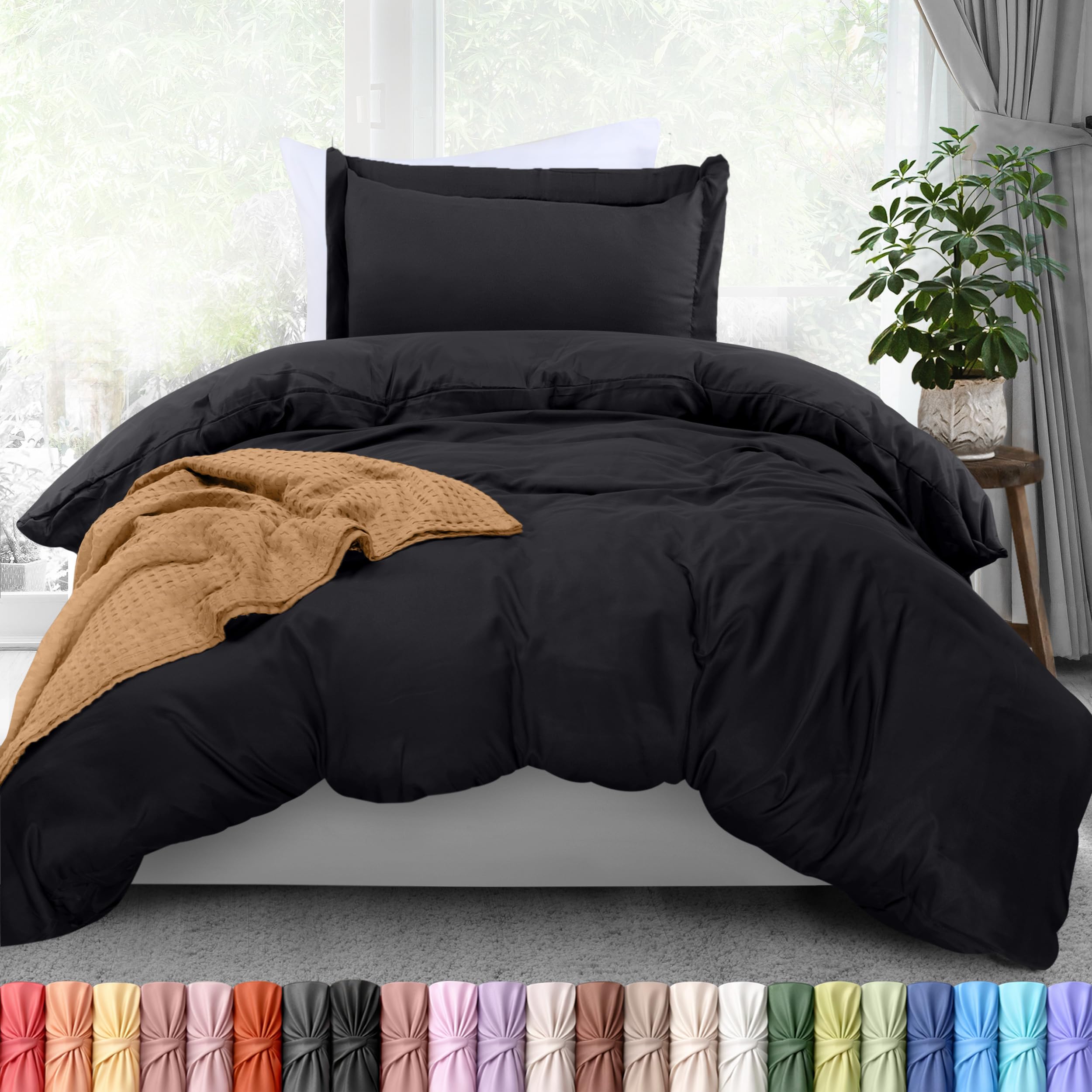 Amazon.com: Utopia Bedding Duvet Cover Twin Size - 2 Piece with