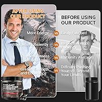 Vista 4 de Gomitas Shilajit de 600 mg, Shilajit puro con Ashwagandha y aceite de semilla negra, gomita Shilajit sin azúcar con más de 85 minerales y ácido