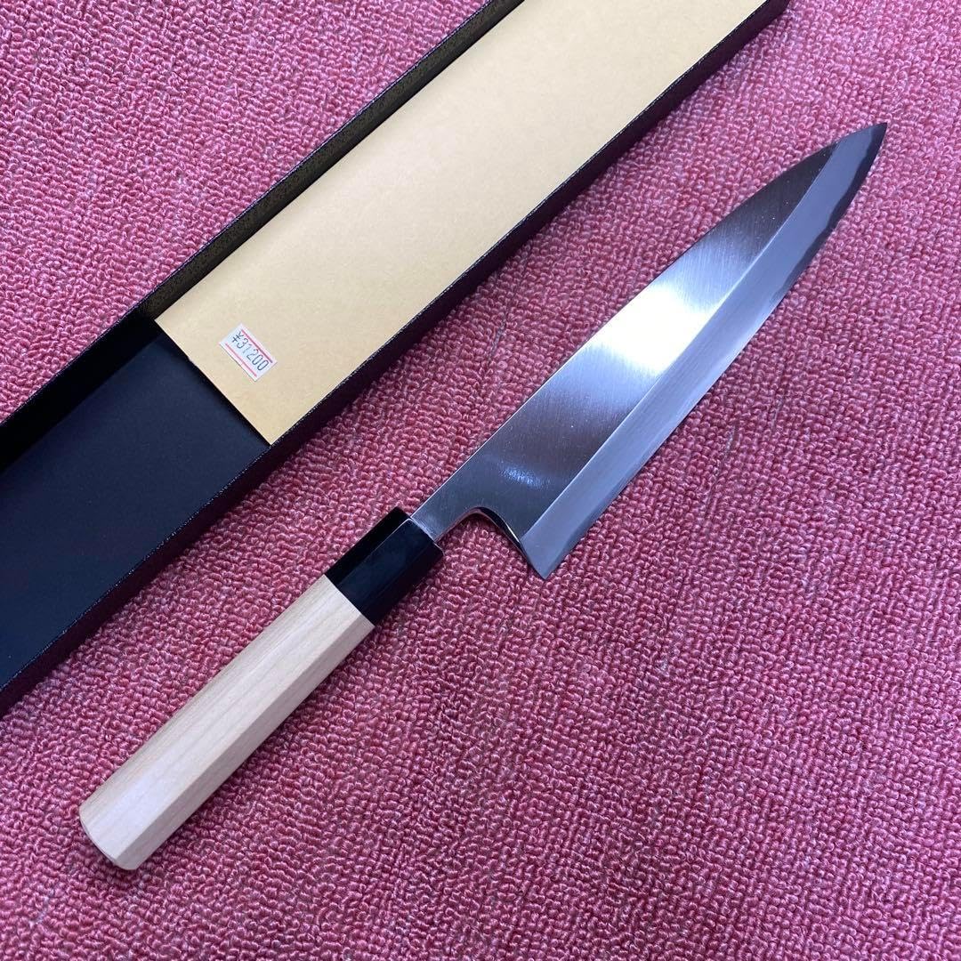 青二鋼　身卸包丁　210㎜ ７寸 青二鋼 身卸包丁 210㎜ 7寸 田中特製ふぐ包丁「身卸し